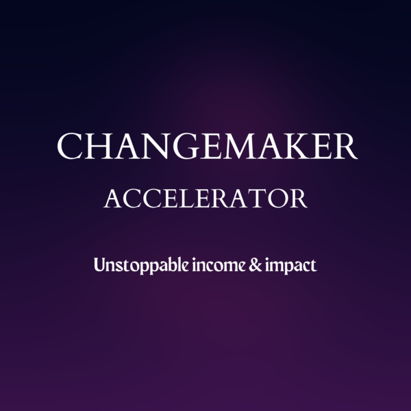 Changemaker Business Strategy Accelerator (6 Month Program)